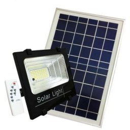 Silamp - Projecteur Solaire led 5W Dimmable avec Détecteur (Panneau Solaire + Télécommande Inclus)