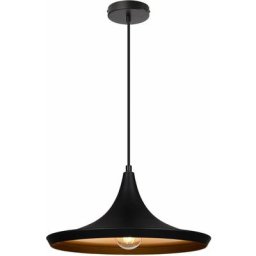 Sklum - Plafonnier Krhas Noir - Noir