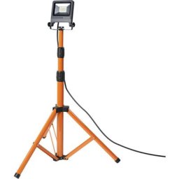 Lampe de travail led pour le sol, worklights - tripod / 20 w, 220…240 v, Angle de rayonnement: