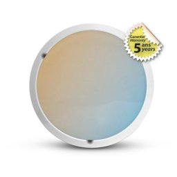 Plafonnier led cct Hublot rondo Ø300 mm avec ou sans détecteur cct - detecteur-radio-frequence