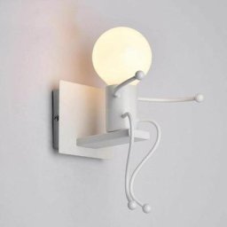 Créatifs Applique Murale Rétro Fer Vintage Lampe murale Moderne Métal Lampe E27 pour Bar, Chambre à