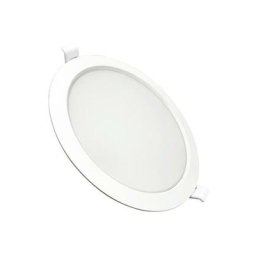 Silamp - Spot led Encastrable Rond blanc 24W Ø225mm - Blanc Chaud 2300K - 3500K - Blanc Chaud 2300K