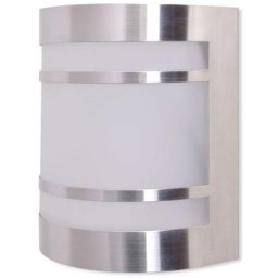 Vidaxl - Applique murale d'extérieur Acier inoxydable Argent