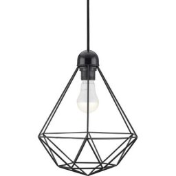 Nordlux - Tees 84863003 Luminaire à suspendre led E27 60 w noir S564051