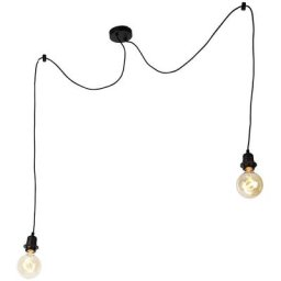 Cava luxe - Suspension Moderne - 2 lumière - h 1500 mm - Noir - Moderne - Éclairage intérieur
