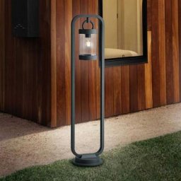 Potelet Sambesi Anthracite 1x28W E27 H100 - Gris
