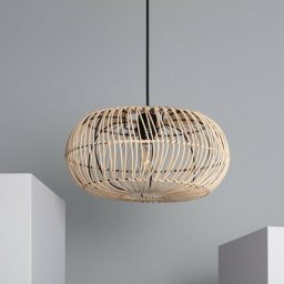 Suspension Rotin Arawa Viringo Naturel - Naturel