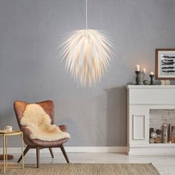 Suspension lampe suspension suspension lampe suspension salon, feu d'artifice et feuilles optique