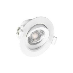 Miidex Lighting - Spot Orientable carat - 7W led smd blanc-neutre-4000k - blanc