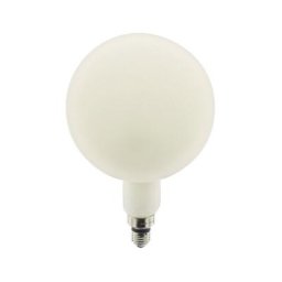 Ampoule led déco éclairante Globe xxl Opaline au verre lacté, culot E27, 24W cons. (185W eq.), 3200