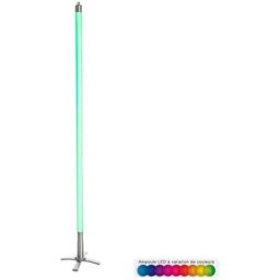 Ac-déco - Tube néon led avec socle - 134 cm - Télécommande incluse - Multicolore - Livraison