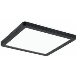 Paulmann - Pann Atria Shine 11,2W 4000K 190x190mm 230V Noir plastique