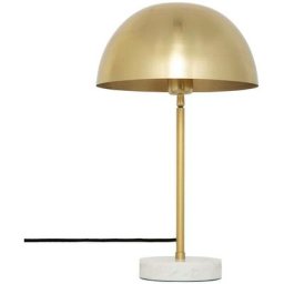 Lampe Lilio - métal et marbre - doré - H46 cm - Atmosphera créateur d'intérieur - Doré