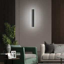 Applique murale led Moderne Lampe de couloir en métal Lampe murale intérieure extérieure 40cm 10.5W