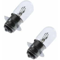 2x ampoule 6V 25/25W PX15d P15d-25-1 T19 double filament phare moto tracteur
