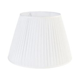 QAZQA plisse - Abatjour Rétro - Ø 450 mm - Crème - Rétro - - Crème