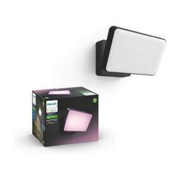 Philips - Hue White & Color Ambiance Projecteur Extérieur discover Aluminium Noir, fonctionne avec
