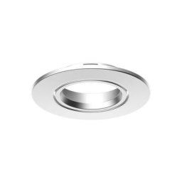 Miidex Lighting - Collerette ronde orientable pour spot led eclat ii alu