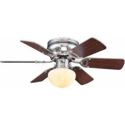 Ventilateur de plafond Ugo 76 cm Wenge / Gris