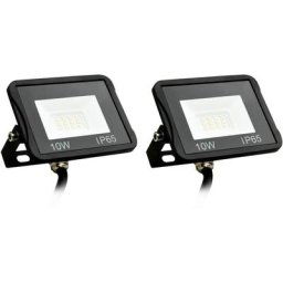 Vidaxl - Projecteurs à led 2 pcs 10 w Blanc froid Blanc froid