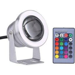Sous-marine led, Marine bateau sous-marin Yacht Spot Light Lampe étanche Noir IP68 10W 12V rgb led