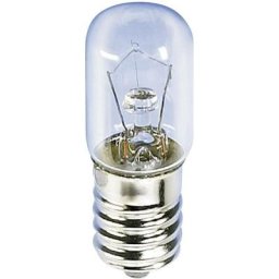 00110610 Petite ampoule tubulaire 60 v 10 w E14 clair 1 pc(s) D90616 - Barthelme