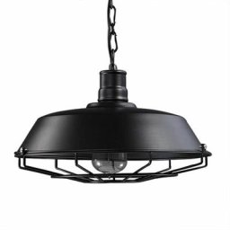 Rétro Metal Suspension Industriel Vintage 360mm Luminaire Métal Antique Edison Culot E27 Plafonnier