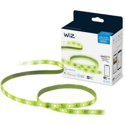 Ruban led connecté Wi-Fi 2 mètres, couleur, 1600 lumen, fonctionne avec Alexa, Google Assistant et