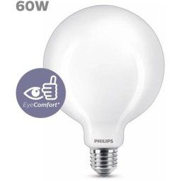 Philips - Ampoule led G120 Blanc Chaud E27 7W - Blanc