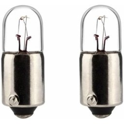 2x ampoule 12V 3W BA9S transparent voiture moto tracteur remorque