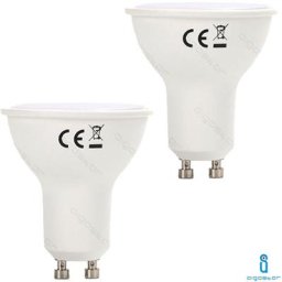 Ampoule led GU10 3W 3000K warm white a+ 180LM beam 120° 160° A5 2 pieces