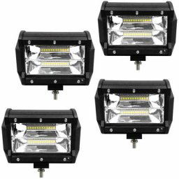 Projecteur seul Projecteur Phare de Travail à led Offroad 12V 24V Lumière réflecteur Phare des
