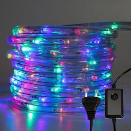 Tube lumineux led Chaîne lumineuse Extérieur/Intérieur Noël 30M rgb - Transparent - Swanew