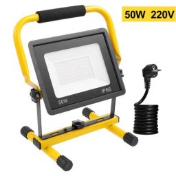 Projecteur portatif 50W 220V Lampe de travail mobile portable