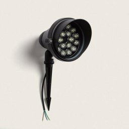 Spot led Extérieur 18W Giverny sur Piquet Blanc Neutre 4000K 60º - Blanc Neutre 4000K 60º