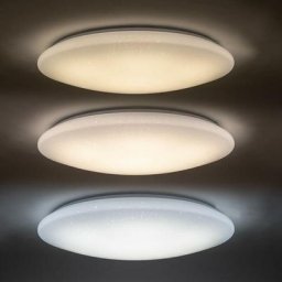 Plafonnier led Rond Plat 48W Etoilé - Blanc Neutre 4000K - 5500K - Blanc Neutre 4000K - 5500K