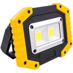 Projecteur de Chantier, led Lampe de Travail Rechargeable par usb Super clair Étanche IP65 Lampe de