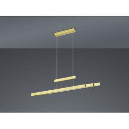 Suspensions Trajan Laiton Mat 1x42W smd led - Laiton Or Doré