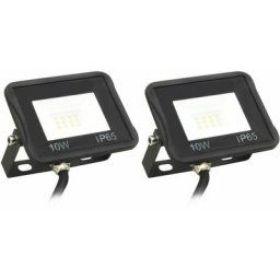 Vidaxl - Projecteurs à led 2 pcs 10 w Blanc chaud Blanc chaud