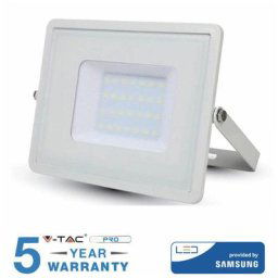 Projecteur à led smd V-tac samsung 10W 20W 30W 50W 100W 150W slim outdoor IP65-20Watt-Naturel