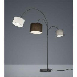 Trio Lighting - Lampadaire Triple Arc Clark Noir mat 3x60W E27 - Noir