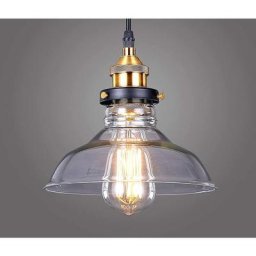 Suspension Luminaire Industrielle Intérieur Vintage Rétro E27 Edison Culot Lustre Abat-jour en