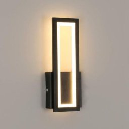 Applique murale à led, applique murale moderne à led de 17W, applique murale rectangulaire à led en