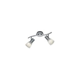 Trio-leuchten - trio leuchten plafonnier led ''levisto nickel mat/verre d'albâtre blanc 871010207