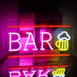 Leisei - Bière Enseigne Au Néon bar Lettre Neon Sign 3D Art led Néon Applique
