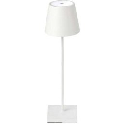 VT-7703 Lampe de table - 3000K - Variable par touche - Rechargeable - Blanc - V-tac