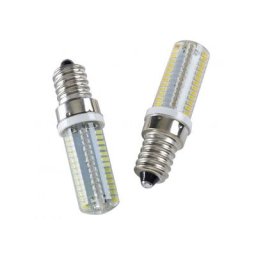 Lampe led E14 silicone 3W5 230V blanc froid diamètre 18 mm
