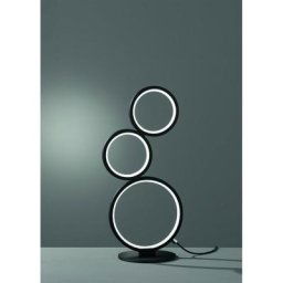 Trio Lighting - Lampe Rondo Noir Mat 1x17W smd led - Noir