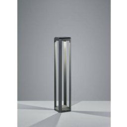 Trio Lighting - potelet Logone Anthracite 1x11W smd led H80 - Gris