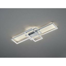 Plafonnier thiago Nickel Mat 1x36W smd led - Gris